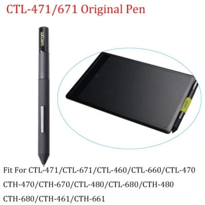 For Wacom CTL671 CTH-480 CTH-680 CTL-460 NEW Bamboo LP-171-OK Capture Pen Stylus - Image 1 of 4