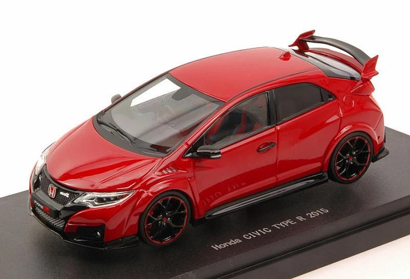 Honda Civic Type R 2015 Milano Red 1:43 EBBRO 45354 - Immagine 1 di 1