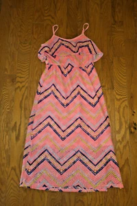10-12 XS❤️ADOLESCENTE NIÑA ❤️ XHILARATION Vestido MAXI LARGO ❤️ELÁSTICO CÓMODO❤️GENIAL - Imagen 1 de 4