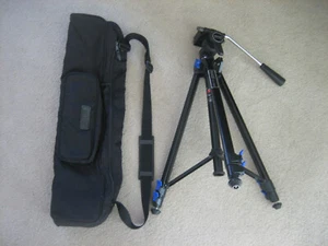 IMAGE Tec 4000 Aluminum Photo Camera Professional Tripod With Case - Picture 1 of 11