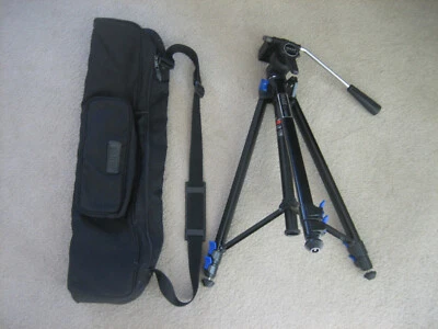 IMAGE Tec 4000 Aluminum Photo Camera Professional Tripod With Case - Image 1 of 4