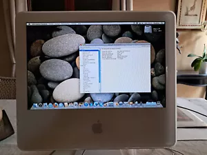 IMAC G5-17POUCES-1.8 GHZ-RAM 2GO-CLAVIER + SOURIS TRES BON ETAT FONCTIONNEL - Photo 1/18