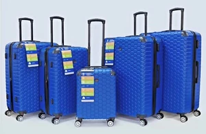 XX Large Hard Shell ABS Suitcases 4 Wheel Luggage Cabin Trolley Bag Lightweight - Picture 1 of 10