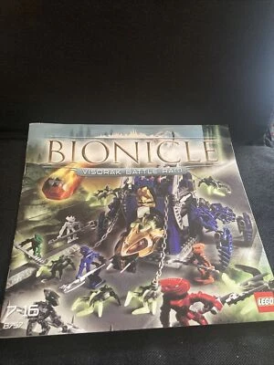 Lego Manual Only Bionicle 7-16 8757 Visorak Battle Ram - Image 1 of 3
