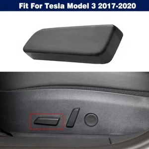 Left Side Seat Move Adjust Switch Button Cover For Tesla Model 3 2017-2020 - Picture 1 of 10