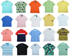 Club Room Short Sleeve Collared Neckline Men's Polo Shirt NWT - Pick Style/Size - Picture 1 of 35