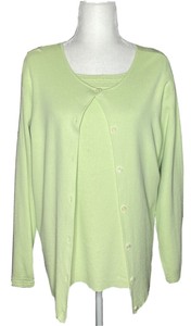 lime green cardigan plus size
