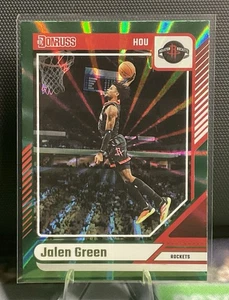 2024-25 Panini Donruss - JALEN GREEN - Green Laser #86 - Bild 1 von 3