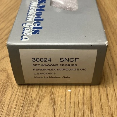 LSM Wagon couvert primeurs à essieux et permaplex (A) ep IV SNCF HO 1/87 - Photo 1/4
