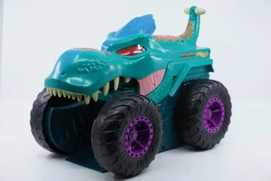 Hot Wheels Monster Trucks Car Chompin’ Mega Wrex Vehicle Working & Tested - Picture 1 of 10
