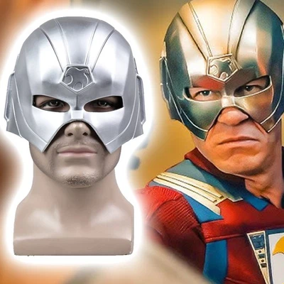 Cosplay Suicide Squad Peacemaker Helm Christopher Superhelden Halloween Props - Bild 1 von 4