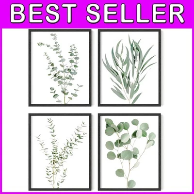 Decoración de pared inspirada en la naturaleza - Impresiones botánicas de plantas Foto 1 de 4