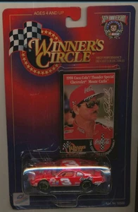 1998 HASBRO WINNER'S CIRCLE 50TH ANNIVERSARY #3 DALE EARNHARDT 1/64 CAR - RED - Picture 1 of 2