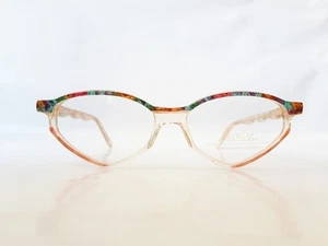 Axel S Eyeglasses women colorful handmade acetate vintage mod.Edith 496 NOS - Picture 1 of 12