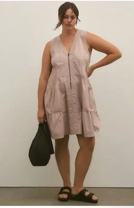 Daily Practice by Anthropologie Trek Utility Minikleid Medium ärmellos *fehler* - Bild 1 von 10