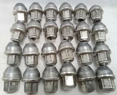 2015-2024 Ford F150 24 Lug NUTS Factory OEM Stainless14x1.5 APCZ1012B - Image 1 of 4