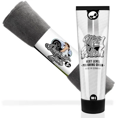 Polierpaste Metallpolitur Politur - Nuke Guys metal polish 100gr + 5x Microfaser - Bild 1 von 4