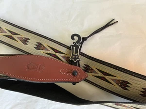NEU mit Etikett Levys Gitarrengurt MSSN80 Azteken Jacquardgewebe - Bild 1 von 6