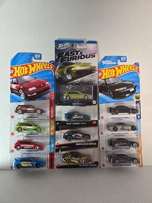 Lote Hot Wheels JDM Honda Civic Nissan Toyota Foto 1 de 4