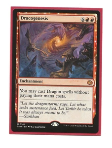 DRACOGENESIS Tarkir Dragonstorm TDM English Magic 0105 MTG - Imagen 1 de 1