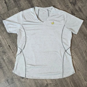 Magnolia Lane Golf Camicia Donna Masters Taglia Large L Grigio Tech Performance - Foto 1 di 10