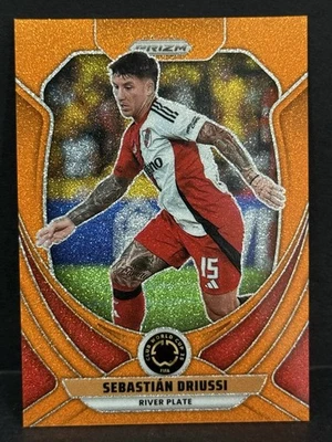 2025 Prizm FIFA Club World Cup River Plate Sebastian Driussi Orange Glitter /99 - Image 1 of 4