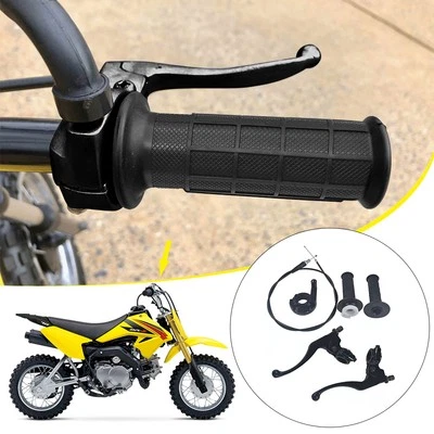 Throttle Cable Brake Clutch Lever Fit Suzuki JR50 RM100 RM125 RM 50 60 RM80 RM85 - Image 1 of 4