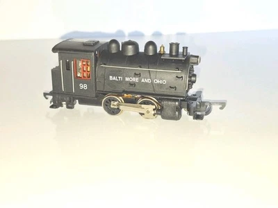 Lifelike Tank Loco. Baltimore And Ohio Tank Loco. Light.  Excell. 2 rail DC. HO - Image 1 of 4