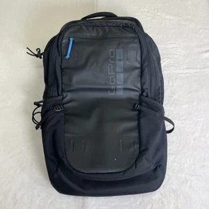 GoPro Seeker Weatherproof Backpack Adjustable Straps Black With Bright Blue FS - Picture 1 of 20