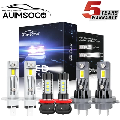 Kit de faros antiniebla de haz alto bajo LED para Ford Mondeo Sedán 2001-2007 Foto 1 de 4