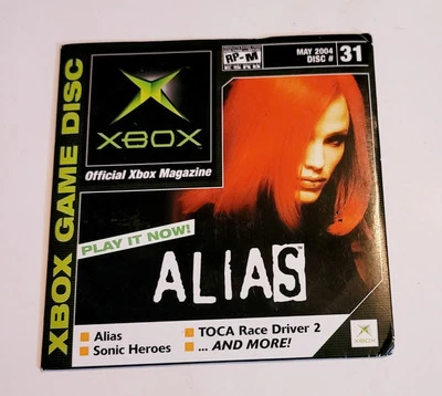 Microsoft Xbox Magazine Game Demo Disc 31 May 2004 Alias Sonic Heroes Ballers - Image 1 of 4