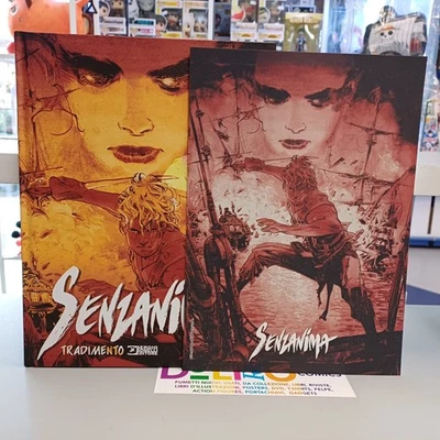 SENZANIMA - TRADIMENTO - VARIANT MANICOMIX N.17 + LITOGRAFIA Ed. BONELLI - Immagine 1 di 4