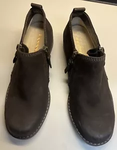 New Womens Hush Puppies Mazin Cayto Dark Brown Bootie Size 7 - Picture 1 of 10