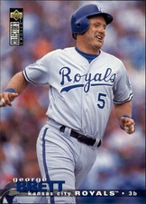 1995 Collector's Choice #49 George Brett (GotBaseballCards)