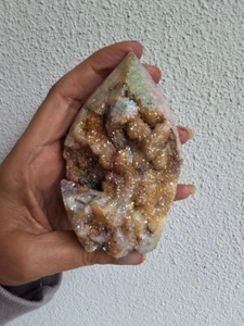 325g Aura druzy Sphalerite Freeform - Picture 1 of 3