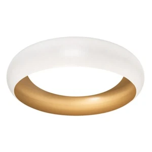 AFX Lighting Kayce 1 Light 15'' LED Flush, White/Gold/White - KYCF15LAJD1WH - Picture 1 of 1