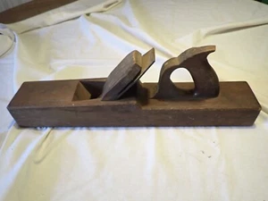 Vintage Antique Wooden Block Plane 18.5" Long Solid Wood - Decor - Picture 1 of 15