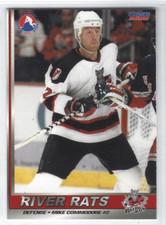2001-02 Albany River Rats (AHL) Mike Commodore