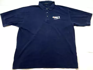 Camicia polo uomo Port Authority NASCAR Performance 3XL maniche corte logo blu - Foto 1 di 7