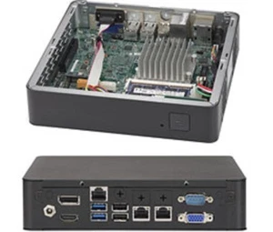 Supermicro SYS-E200-9AP Intel® Atom Prozessor E3940 Mini-ITX Server - Bild 1 von 2