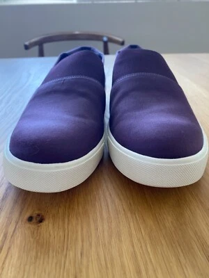 Vince slip on Satin dark purple women’s 9.5 - Image 1 of 4