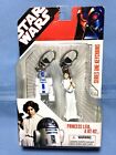 Star Wars - Princess Leia & R2-D2 - Series 1 Keychains - New & Sealed - 2007
