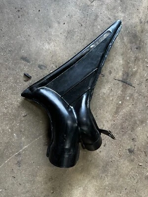 1970's Volkswagen VW Karmann Ghia  Driver Side Dashboard Fresh Air Vent Duct - Image 1 of 4
