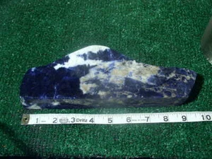 Large BLUE SODALITE SLAB 2.7 Lbs Lapidary  Rough  Pound - Picture 1 of 9