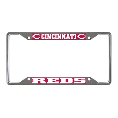 Fanmats 26558 Cincinnati Reds MLB Team License Plate Frame Foto 1 de 2