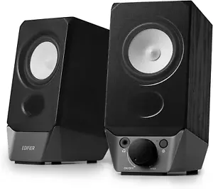 PC-Lautsprechersystem mit Holzgehäuse, Bluetooth 5.3, voller Stereoklang, starke - Bild 1 von 8
