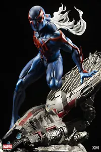 XM STUDIOS MARVEL SPIDER-MAN 2099 ESCALA 1/4 ESTATUA VERSIÓN CÓMICA NUEVO SELLADO *EE.UU.* - Imagen 1 de 14