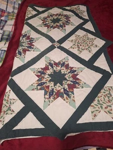 Star pattern multicolor   granny core beautiful, aged vintage multi-layer - Picture 1 of 4