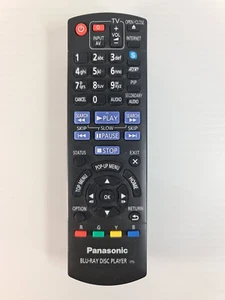 Panasonic Blu-Ray Disc Player Remote IR6 - Genuine - Picture 1 of 2