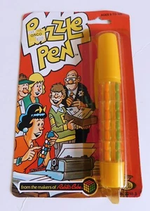 Vintage 1982 Ideal Puzzle Pen From the Makers of Rubik's Cube on Sealed Card - Picture 1 of 3